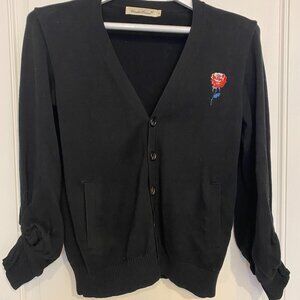 Undercover by Jun Takahashi Skull & Rose Cardigan